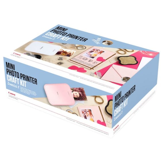 Canon Zoemini 2 KIT Έγχρωμος Φωτογραφικός Εκτυπωτής Zink - Pearl White image 4