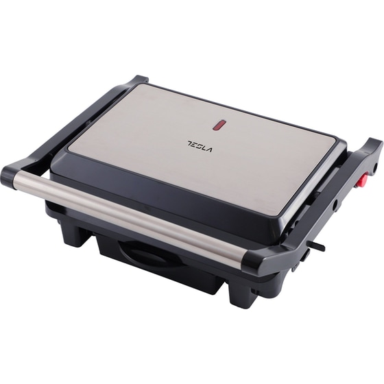 TESLA GR200BX 1000W Inox/Μαύρη Ψηστιέρα image 0