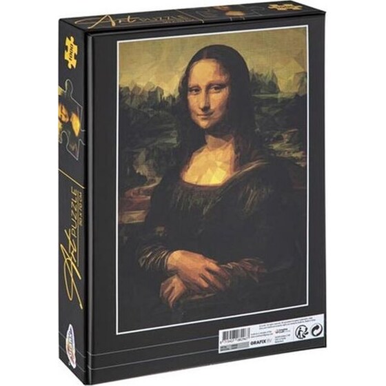 Παζλ Grafix Mona Lisa - 1000 Τμχ image 3