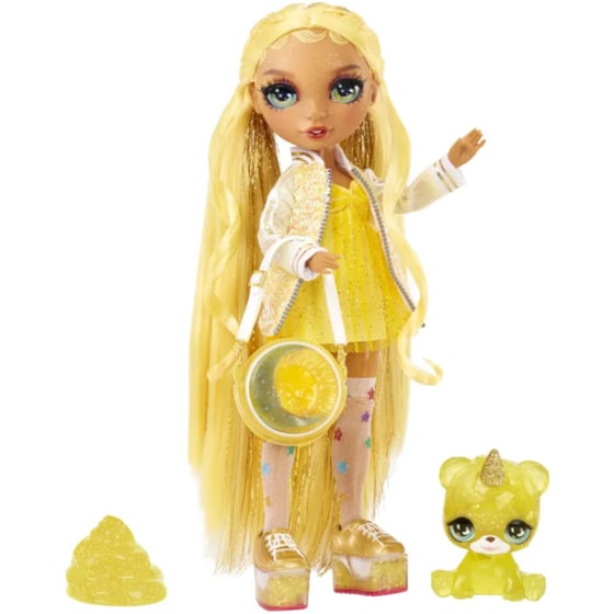 Rainbow High Κούκλα & Slime-Sunny (Yellow) image 4