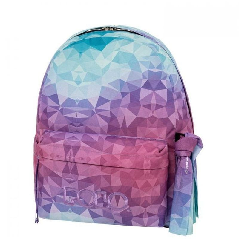 Τσάντα Πλάτης Polo Original Shapes Purple/Light Blue