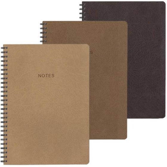 Τετράδιο Σπιράλ NΕΧΤ Β5 3 Θεμάτων Old Leather (1 Τεμάχιο) image 0