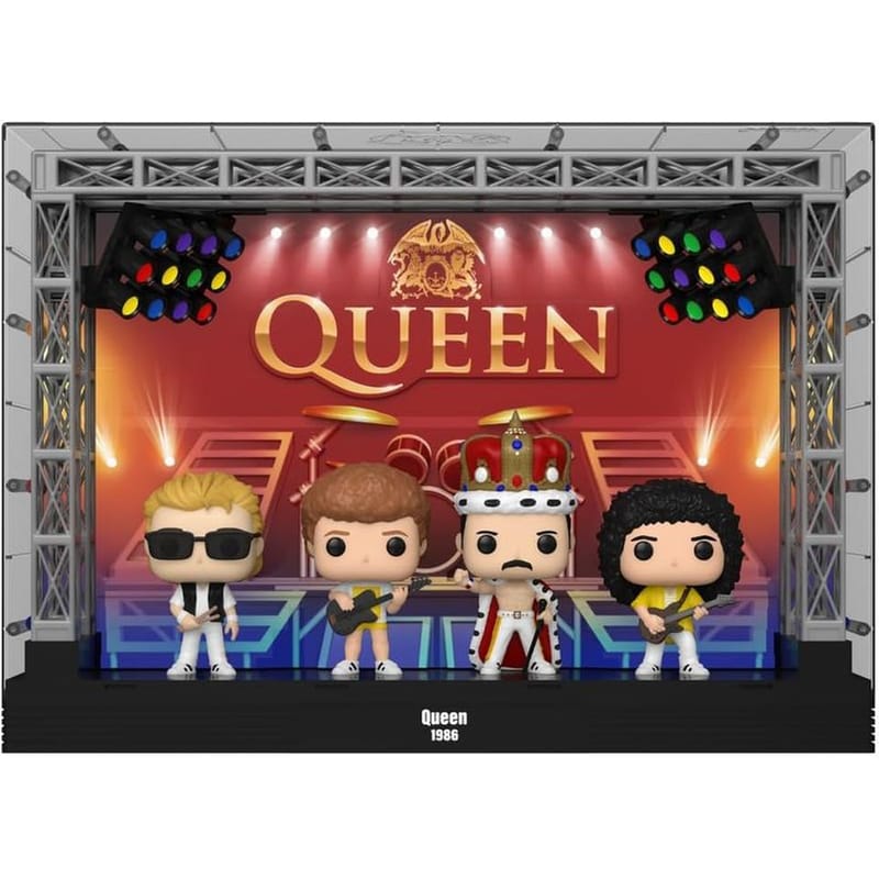 FUNKO Funko Pop! Moment Deluxe Queen - Roger Taylor, John Deacon, Freddie Mercury, Brian May #06