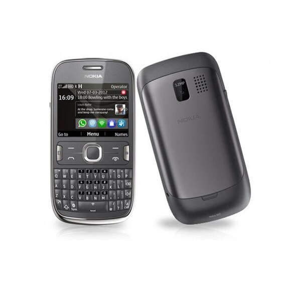 Nokia Asha 302 - Γκρι image 2