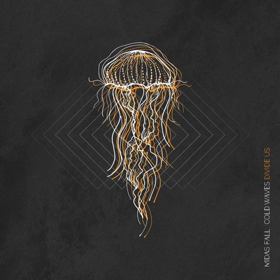 Cold Waves Divide Us (Clear Orange & Black Splatter LP) image 1