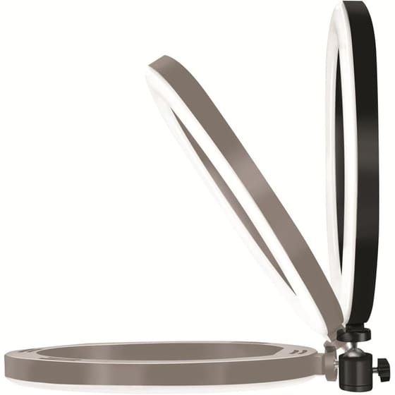 LED Ring Light με βάση Smartphone LogiLink AA0151 για Universal Smartphones 4-7" - Black image 6