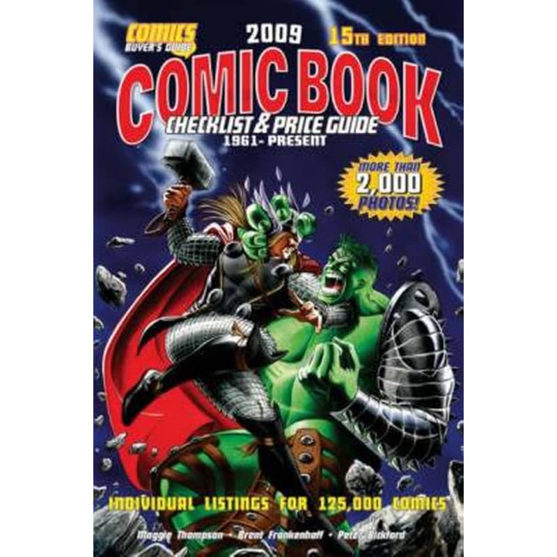 Comic Book Checklist and Price Guide 2009