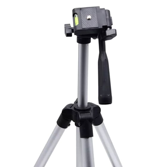 Τρίποδο Φωτογράφισης St5b, Πτυσσόμενο, 33-106cm, Μαύρο/ασημί image 2