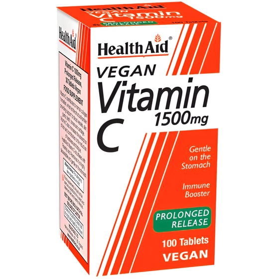 Health Aid Vitamin C 1500mg - 100 ταμπλέτες image 0