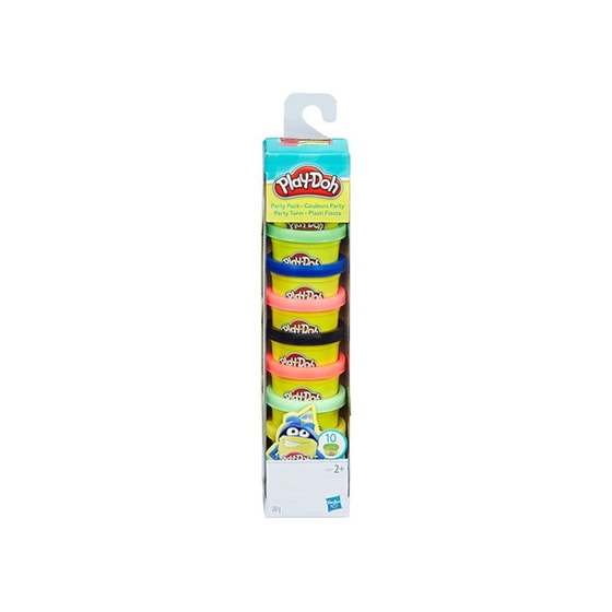Πλαστοζυμαράκι Play-Doh Creative Party Mini Baz. 10Tmx-Party Tube image 1