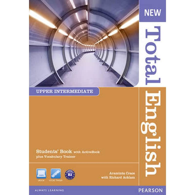 New Total English Upper Intermediate Students Book with Active Book Pack