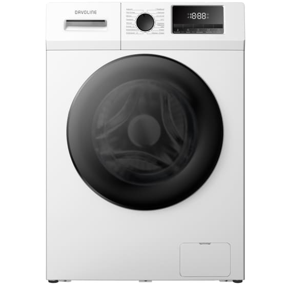 DAVOLINE F10AD 10 kg 1.400 Στροφές Λευκό Πλυντήριο Ρούχων image 0