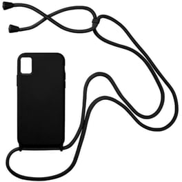 Θήκη Samsung Galaxy A42 - Technovo με Λουράκι - Μαύρο