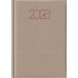 Ημερολόγιο Ημερήσιο 2026 Θεοφύλακτος 12M Cotton Μπεζ