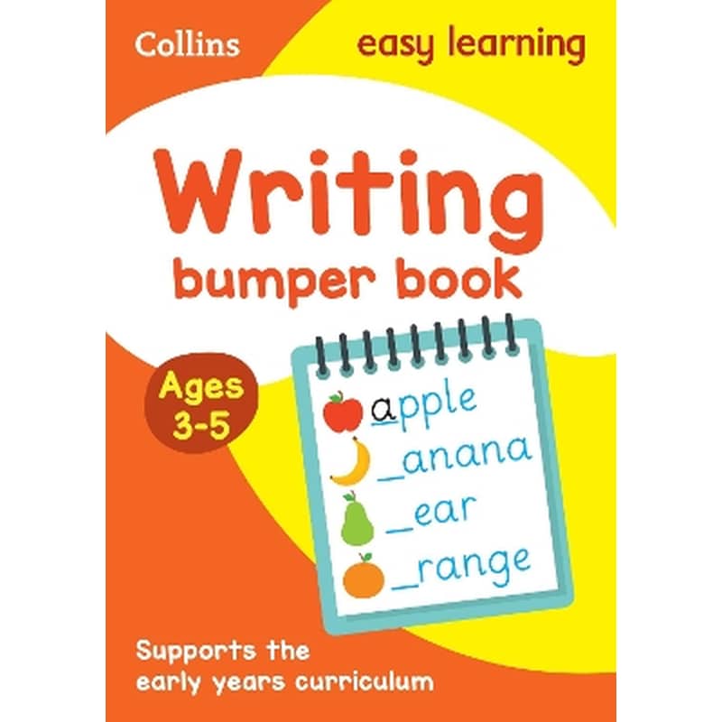 Writing Bumper Book Ages 3-5
