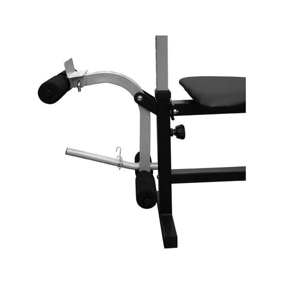 Ρυθμιζόμενος Πάγκος Γυμναστικής Pegasus W-359 Λ-5818, 160x84.5x110-130 cm - Μαύρο/Ασημένιο image 1