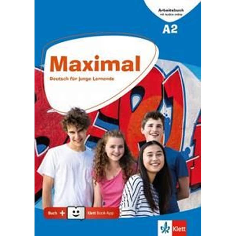 Maximal A2 Arbeitsbuch (+Audio Online +Klett book app)