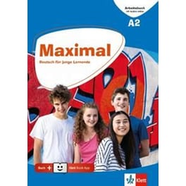 Maximal A2 Arbeitsbuch (+Audio Online +Klett book app)