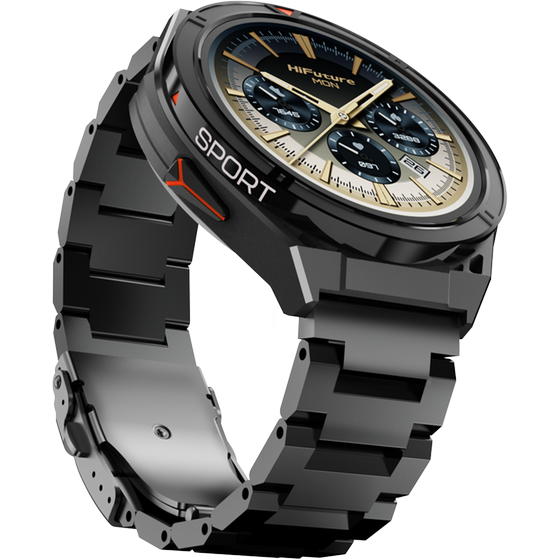 Smartwatch HiFuture Active 54mm - Black Red image 2