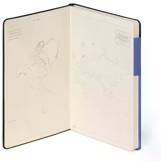 Σημειωματάριο Legami Ριγέ Large Future Dusk image 2