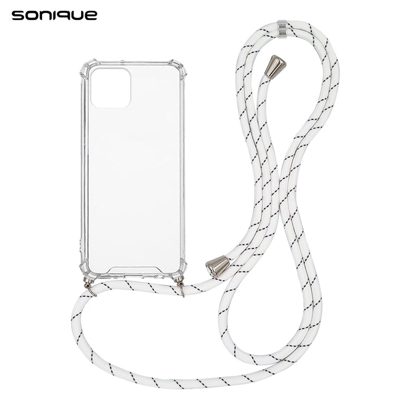 Θήκη Apple iPhone 11 Pro - Sonique Armor Clear - Rainbow Λευκό
