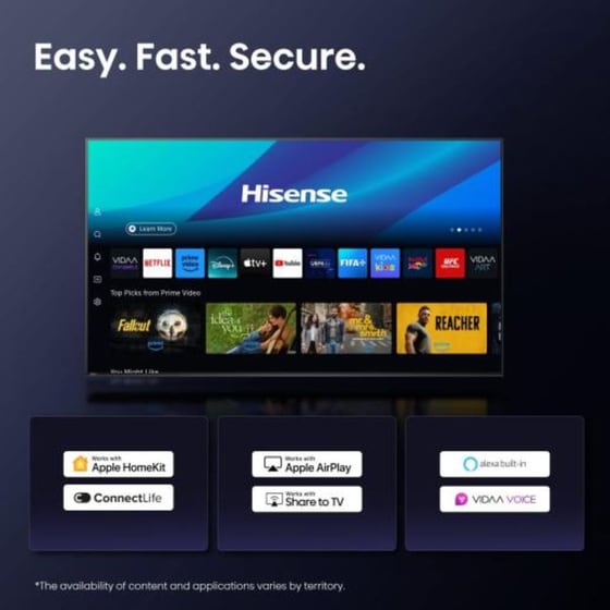 Hisense Mini-LED 85" 4K Smart Τηλεόραση 85U8Q image 9