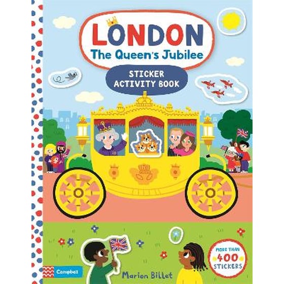 London The Queen's Jubilee Sticker Activity Book image 0