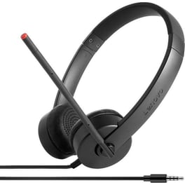 Ενσύρματα Ακουστικά Κεφαλής Lenovo Essential Stereo Analog - Μαύρο