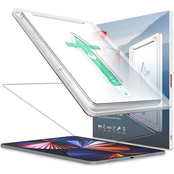 Προστατευτικό Οθόνης Apple iPad Pro 12.9" 2022 / 2021 / 2020 / 2018 - Rosso Tempered Glass 9H image 0