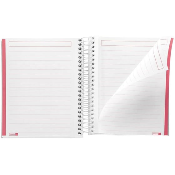 Τετράδιο Σπιράλ Miquelrius Α6 Messages Κοραλί 100 Φύλλων image 1