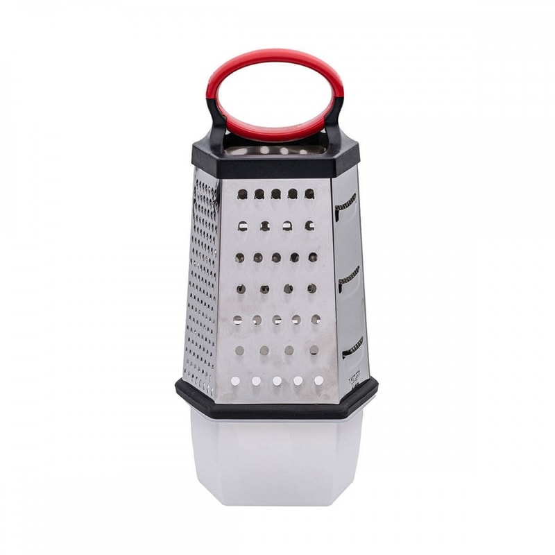 ΕSTIA Τρίφτης Estia 01-9533 6 Πλευρών Μεταλλικός 12.5x14.4x25.2 cm - Ασημί