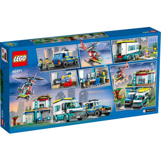 LEGO® City Police Emergency Vehicles HQ (60371) image 5