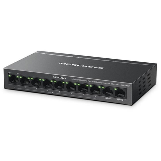 Mercusys MS110CMP Network Switch Unmanaged L2 Fast Ethernet (100 Mbps) image 1