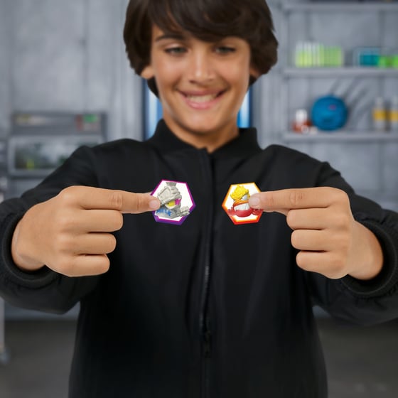 Mr Beast Lab Swarms Hyper Fusion Giochi Preziosi 3 Φιγούρες Έκπληξη (BTR14000) image 8