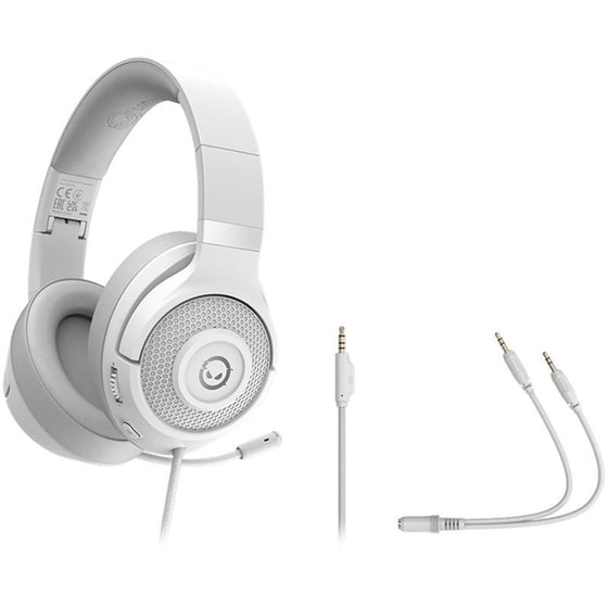 Lorgar Noah 101 Gaming Ενσύρματα Ακουστικά 3.5mm - Λευκά image 3