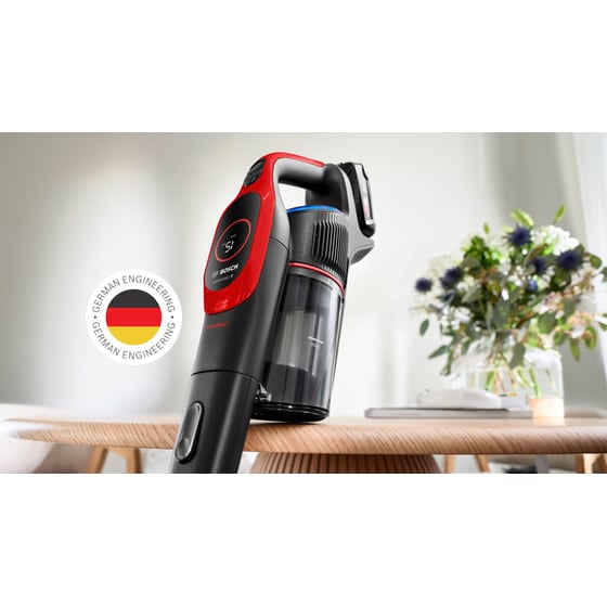 BOSCH Unlimited 9 ProAnimal BBS931PET 18 V 0.4 L Κόκκινη Σκούπα Stick image 17