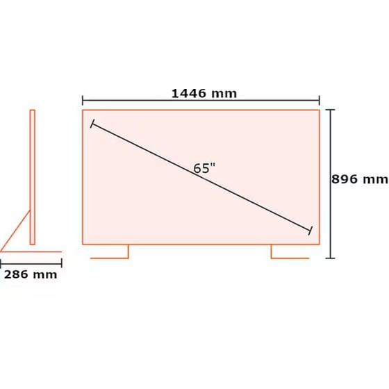 Tesla LED 65" 4K Smart Τηλεόραση 65M345BUS image 1