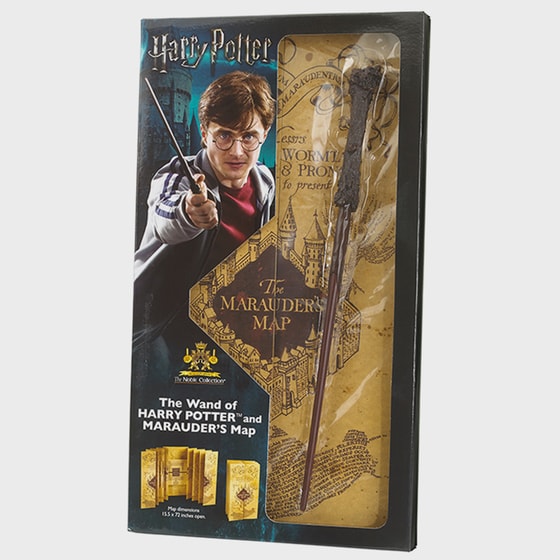 The Noble Collection Ραβδί Harry Potter + Χάρτης Marauders image 3