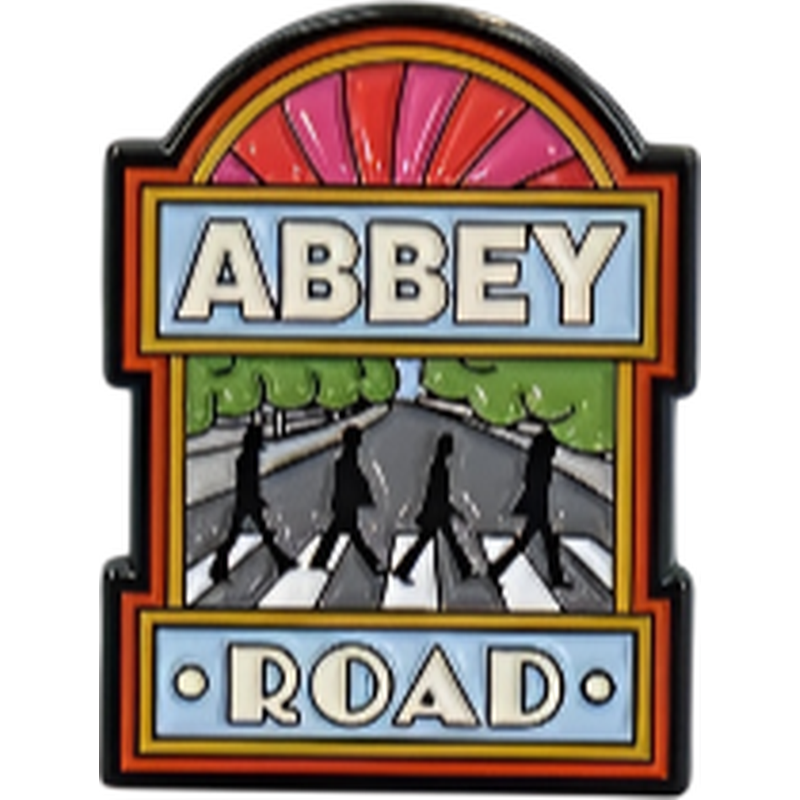 The Beatles Pin Badge (Abbey Road)