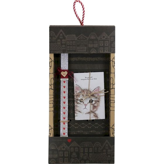 Λαμπάδα Synchronia Σημειωματάριο Vintage - Γάτα image 0