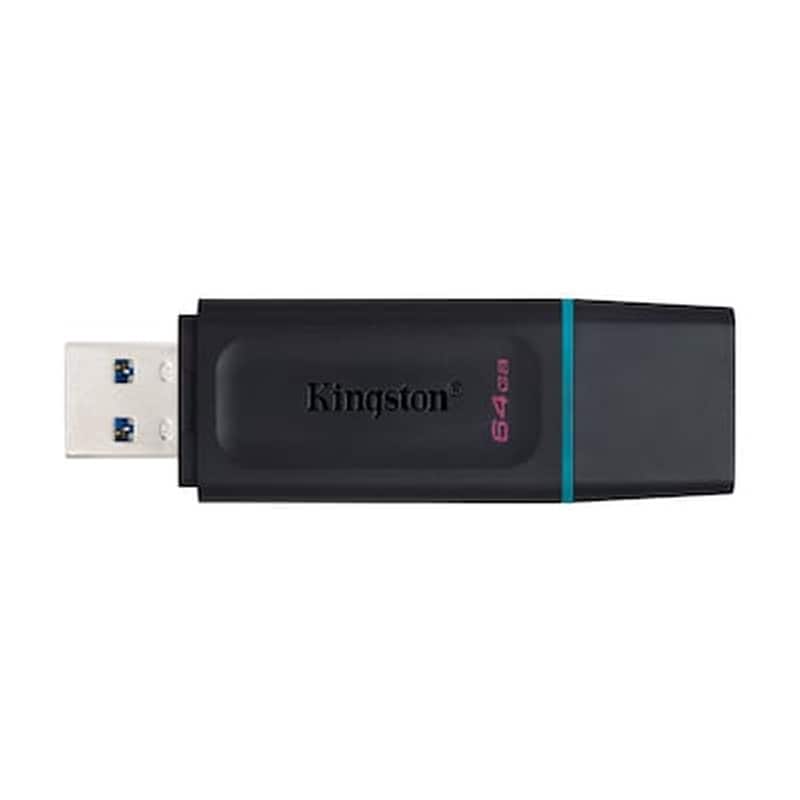 Kingston DataTraveler Exodia 64GB USB 3.2 Stick Μαύρο
