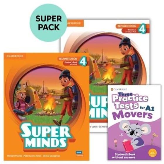 Super Minds 4 - Super Pack 3 image 0