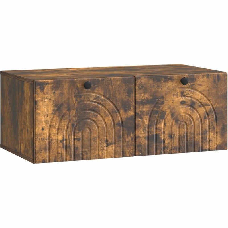 Επιτοίχιο Έπιπλο Τηλεόρασης VidaXL 78.5x41x30 cm - Καφέ Δρυς