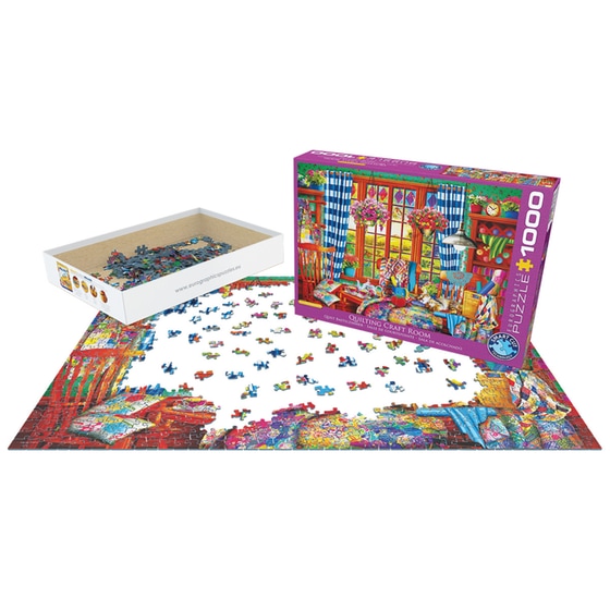 Παζλ Eurographics Quilting Craft Room (1000 Κομμάτια) image 2