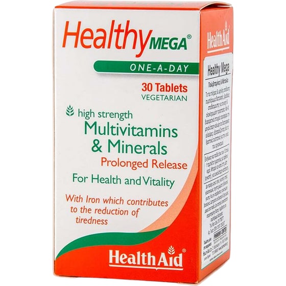 Health Aid Healthy Mega - 30 ταμπλέτες image 0