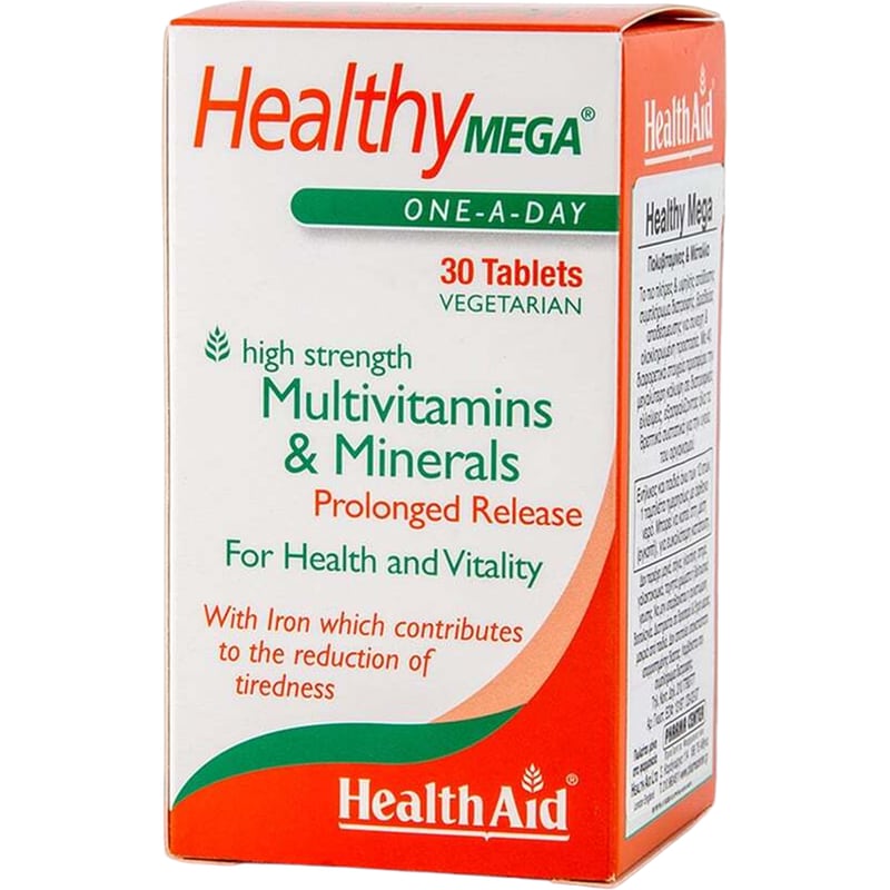 Health Aid Healthy Mega - 30 ταμπλέτες