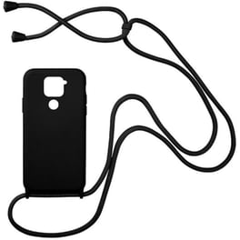 Θήκη Xiaomi Redmi Note 9 - Sonique Carryhang Με Κορδόνι - Μαύρο