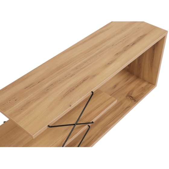 Έπιπλο Τηλεόρασης 24Mall Zano από Μοριοσανίδα 120x30x40 cm - Μπεζ image 3