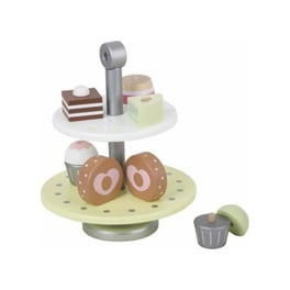 Classic World Ξύλινος Δίσκος με Cupcakes