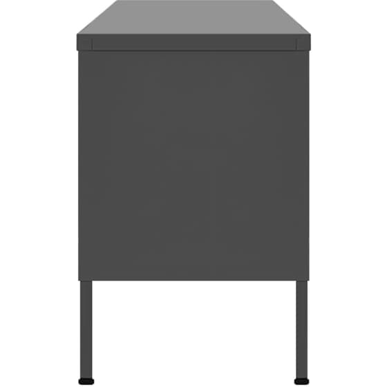 Έπιπλο Τηλεόρασης VidaXL Ατσάλι 105x35x50cm - Ανθρακί image 3